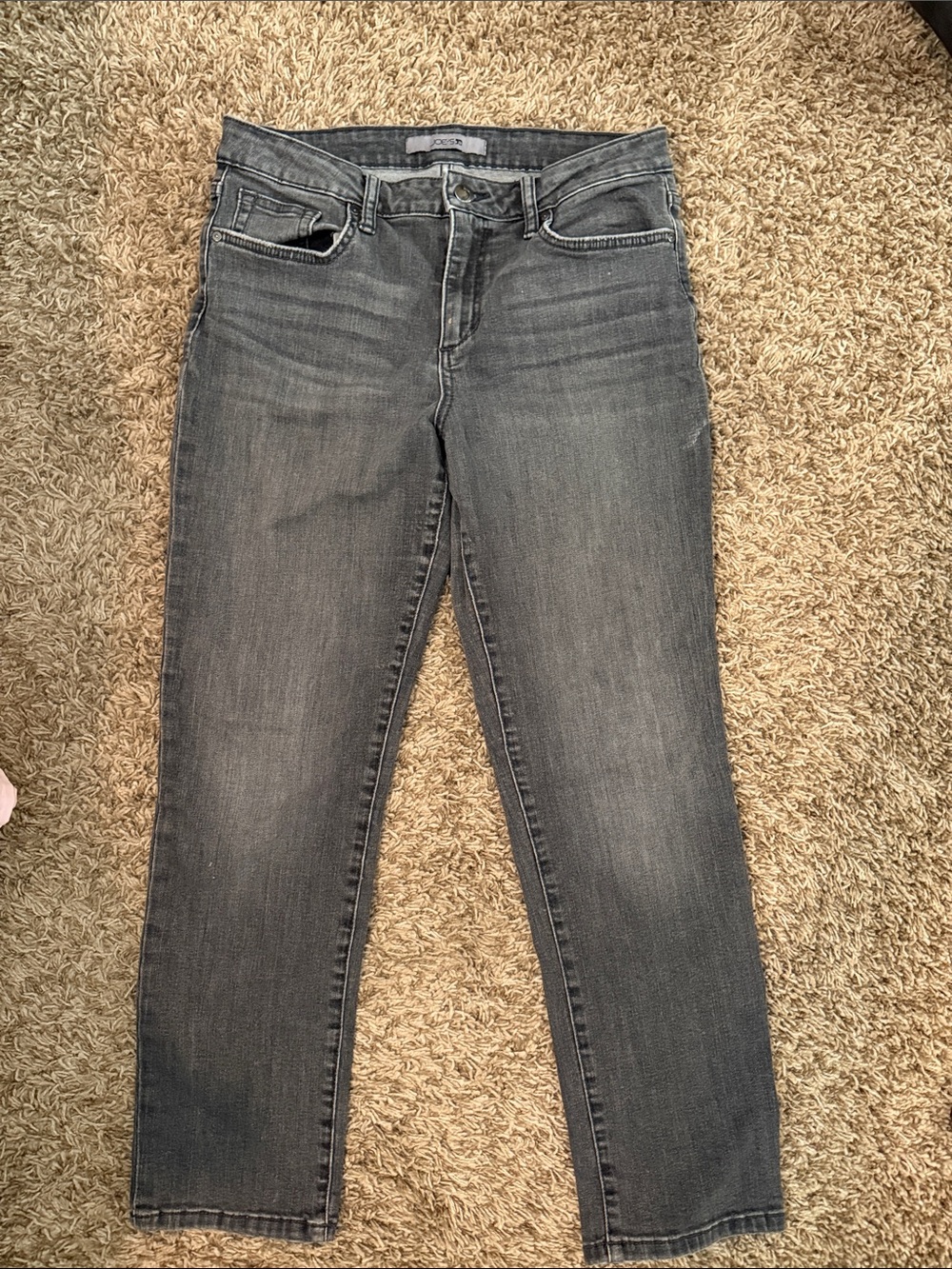 JOE’S Jeans Women’s 29 Gray Wash Stretch Straight Leg Denim